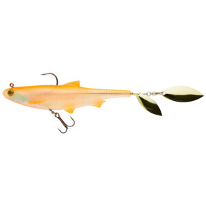 Gummifisch Spinnfischen Roachspin 150 orange