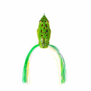 Gummiköder 3D Skirt Frog 6cm grün