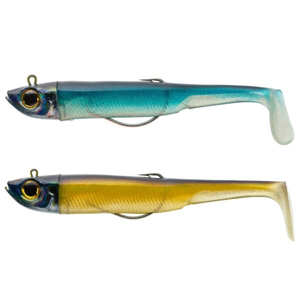 Gummiköder-Set Meeresangeln Tex Shad Ancho 120 30 g ayu/blau