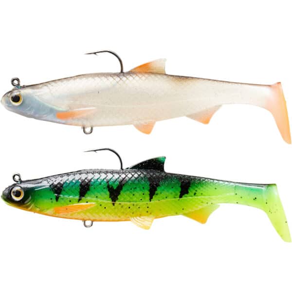 Gummiköder-Set Shad Roach 90 RTC Plötze Firetiger