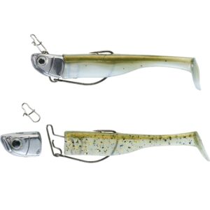 Gummiköder-Set Shad WXM Mogami 70 4/6 g natural