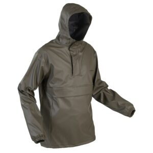 Poncho / Angeljacke wasserdicht 500 khaki