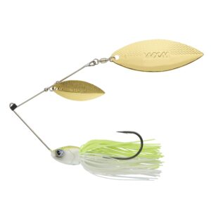 Spinnerbait Spino PK 28 g weiss-gelbgrün